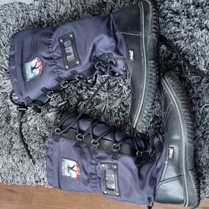 Pajar boots size 7-7.5 blue